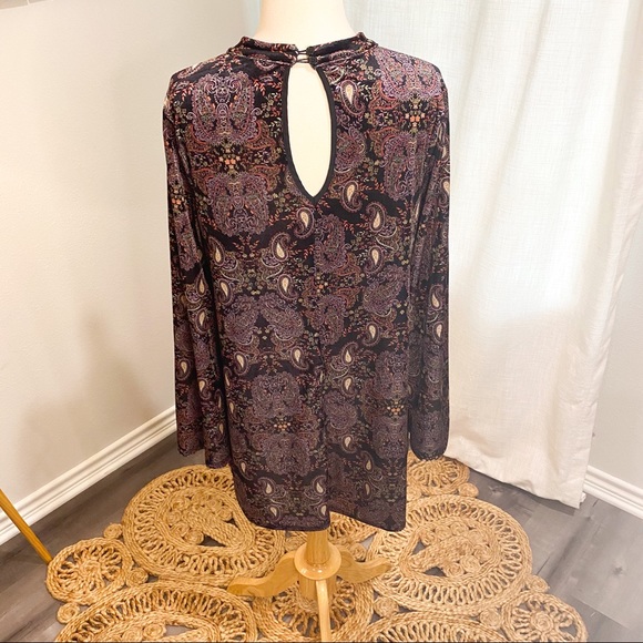 Target Velvet Paisley Mod Mini Dress - Picture 7 of 11